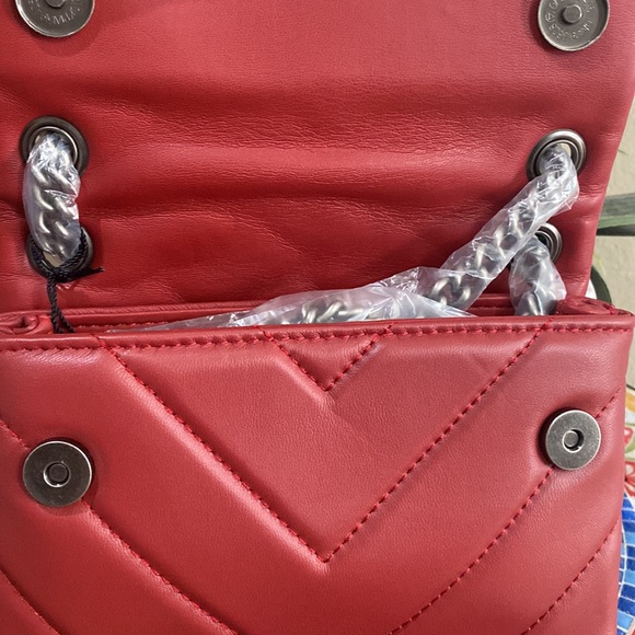 Kurt Geiger London Mini Kensington quilted Leather Crossbody bag - Picture 6 of 13